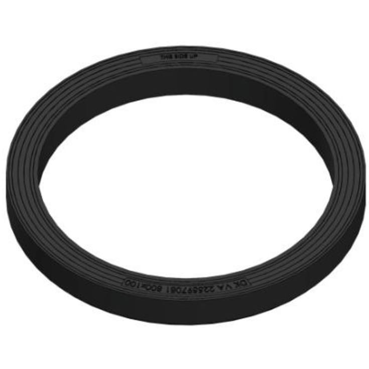 Lauridsen 800 x 100 mm topring uden fals, genbrugsplast