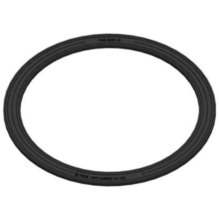 Lauridsen 800 x 15 mm topring uden fals, genbrugsplast