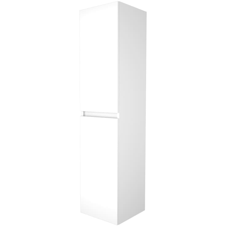 Sanibell Basicline højskab, 35x150 cm, hvid højglans