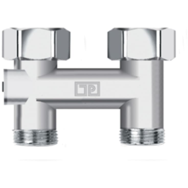 ThermopanelTP 1-rörfördelare, krom