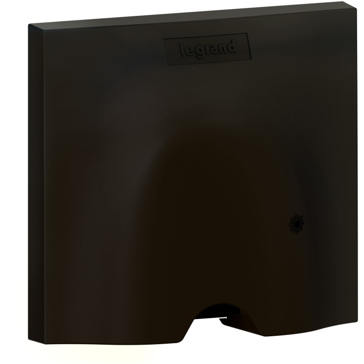 With Netatmo kabelafgang 230V 13A sort