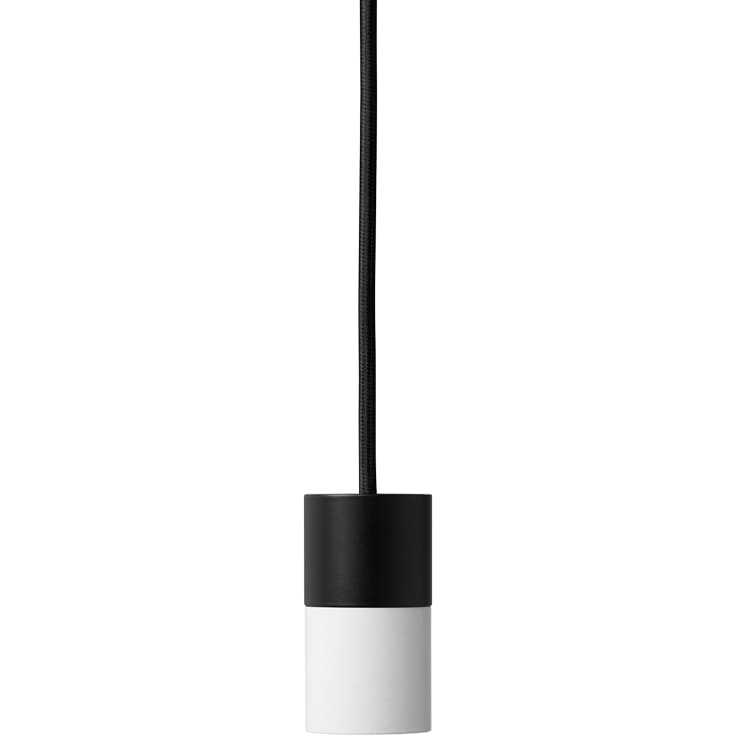 Nielsen Light P8 fatningssett, sort/hvit