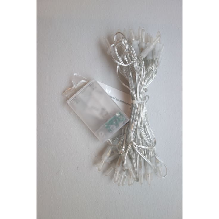 Iris / Happy Lights lyslenke til batteri (uten kuler), 35 lys uten kuler