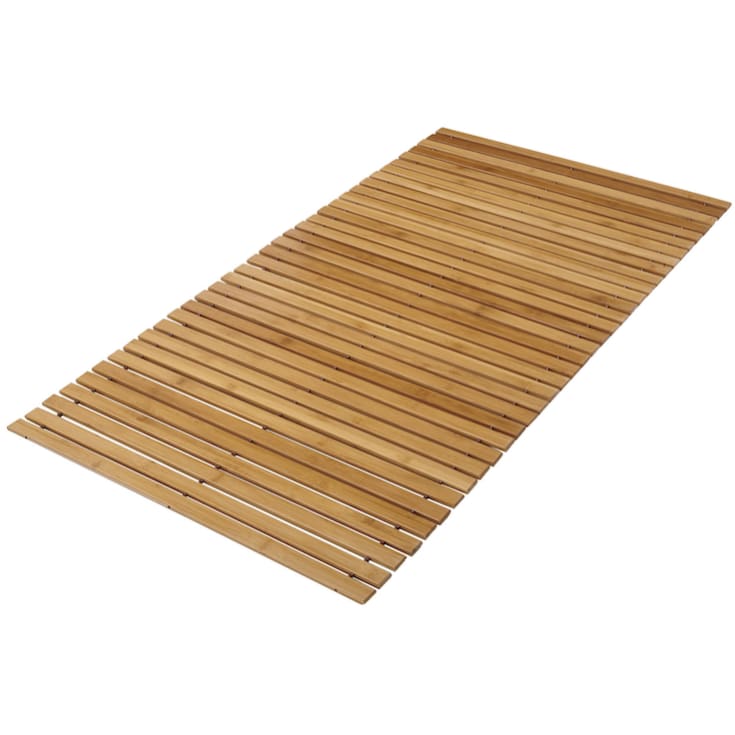 Kleine Wolke Level badrumsmatta, 60x115 cm, bambus