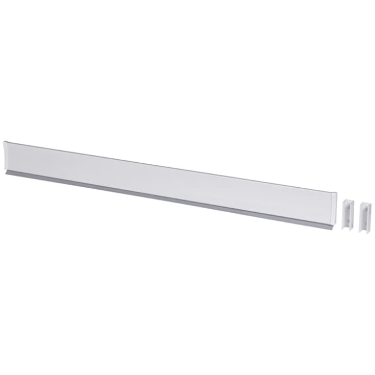 Leijma Stabil gulvskinne, 110 cm, hvit