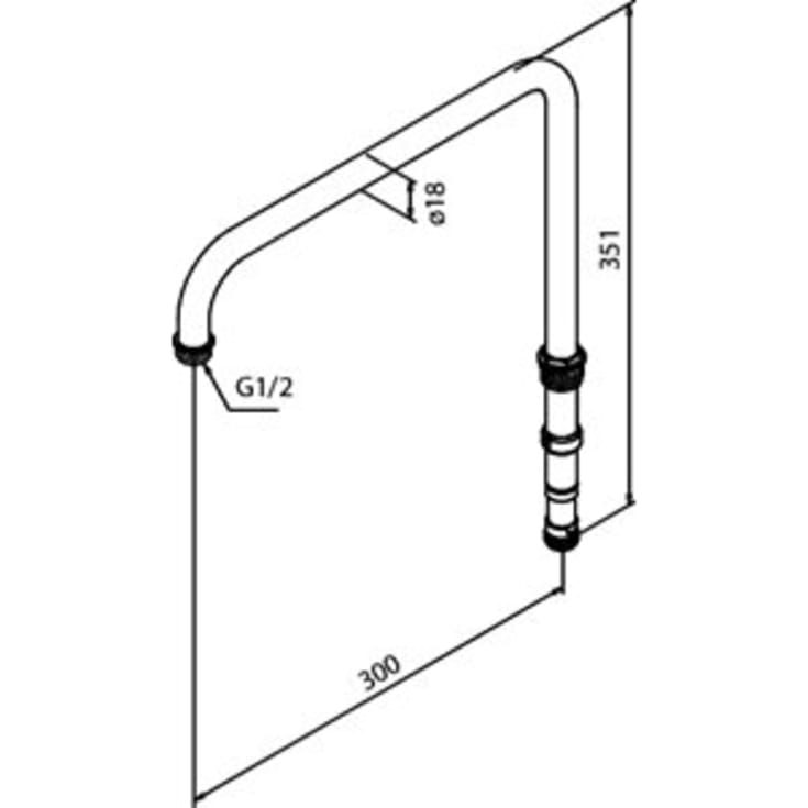 Toprør for hovedbruser