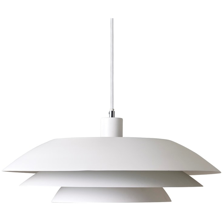 Dyberg Larsen DL45 pendellampa, vit