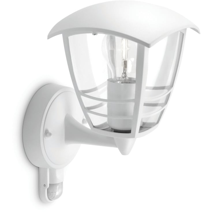 Philips myGarden Creek Up utelys vegg med sensor, hvit