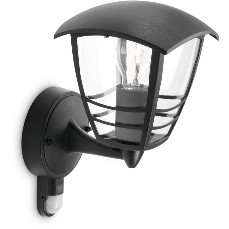 Philips myGarden Creek udendørs væglampe med sensor, sort