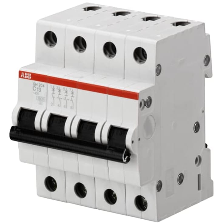 Strömbrytare C 13A 4P, SH204-C13