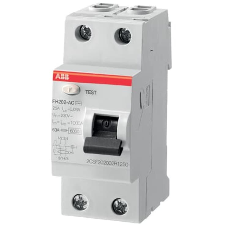 Fejlstrømsafbryder HPFI 2P 40A 30mA, FH202 A-40/0,03