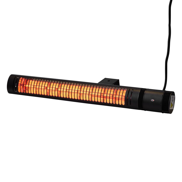 Heat1 Eco High-Line infrarød terrassevarmer, 2000W, sort