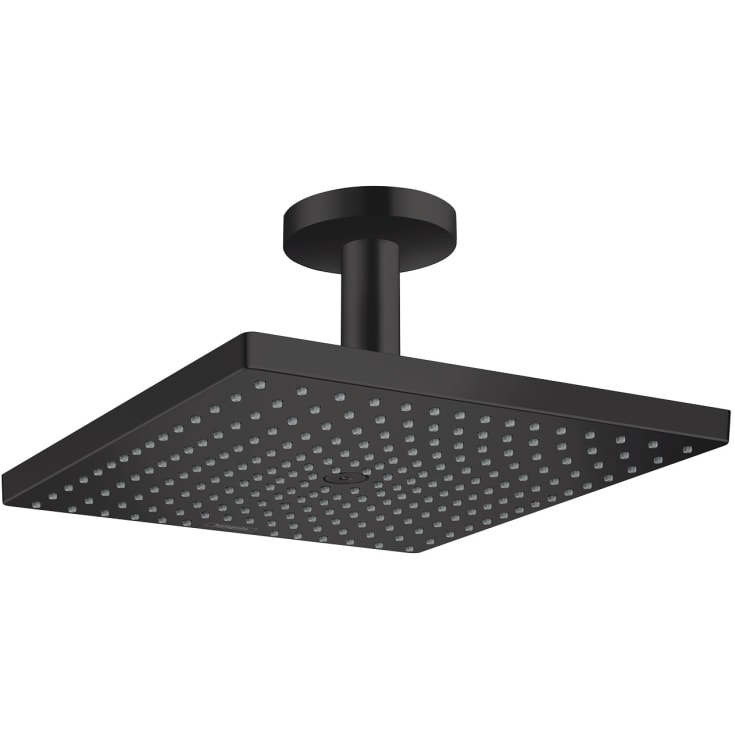 Hansgrohe Raindance brusehoved, 30x30 cm, mat sort