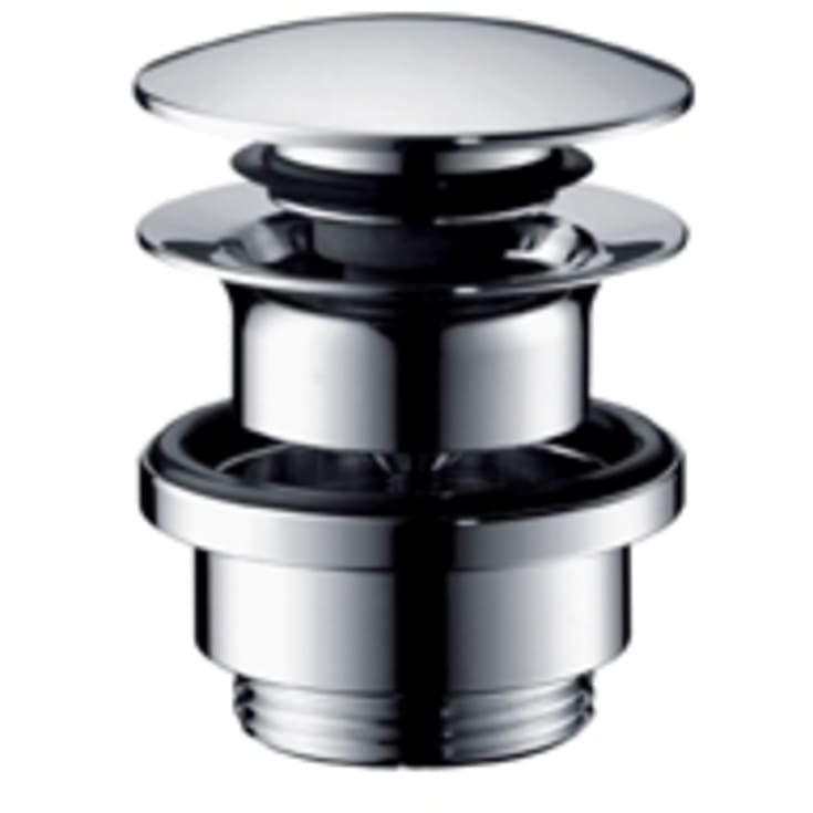 Hansgrohe bundventil, push-open, krom
