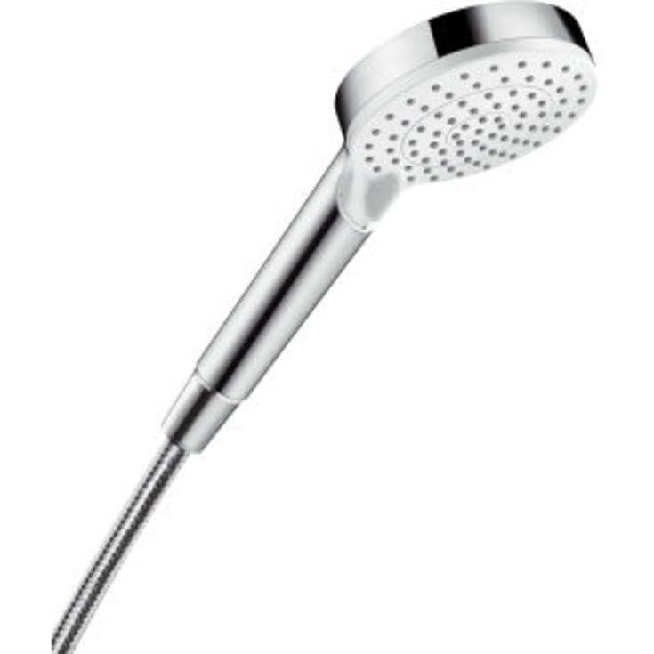 Hansgrohe Crometta Vario håndbruser, vandbesparende, krom/hvid