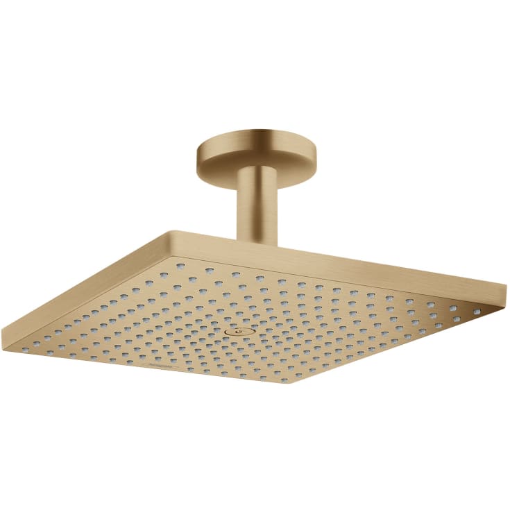 Hansgrohe Raindance brusehoved, 30x30 cm, børstet bronze