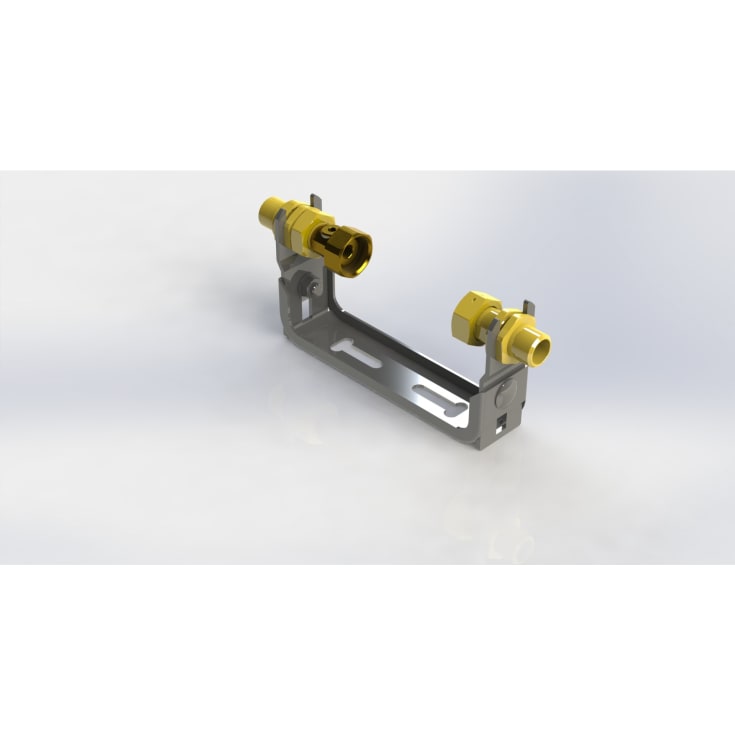 JCH målerbeslag justerbart Q3-4 1"-1"