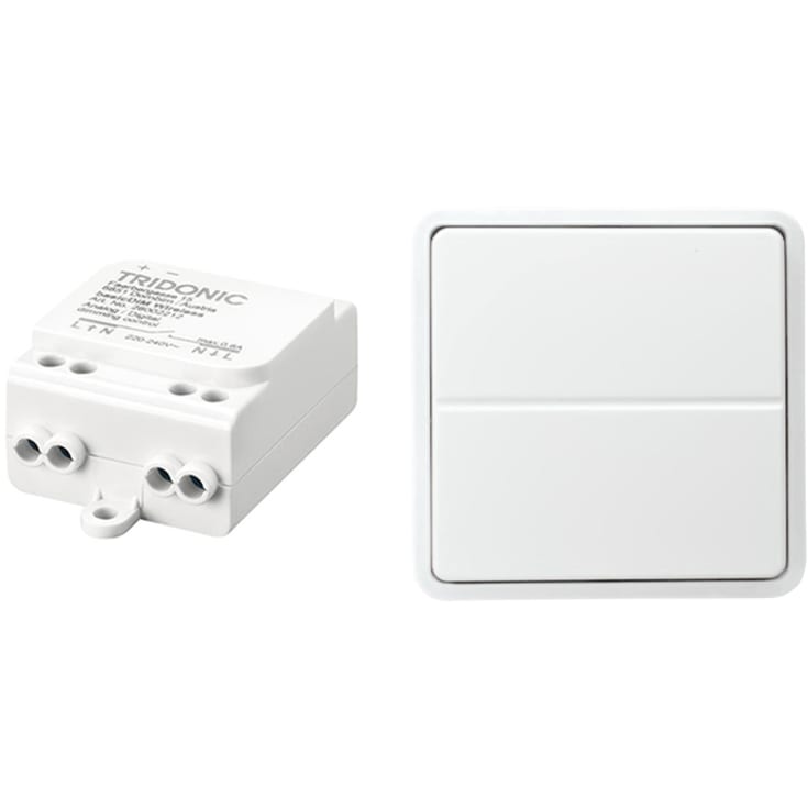 Jumitech trådløs DALI mottaker & parret 2-trykk