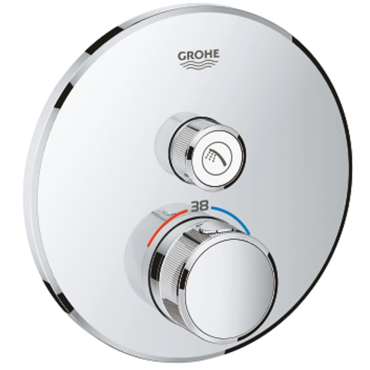Grohe Grohtherm SmartControl brusearmatur, krom