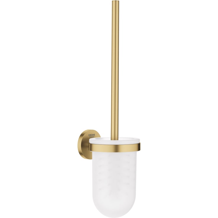Grohe Essentials toiletbørste, børstet messing