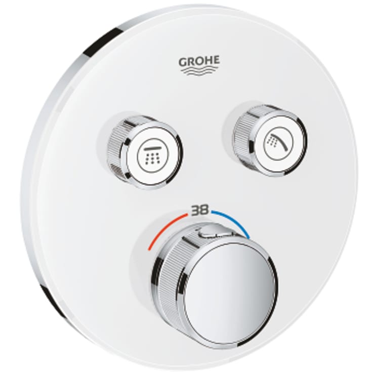 Grohe Grohtherm SmartControl brusearmatur, hvid