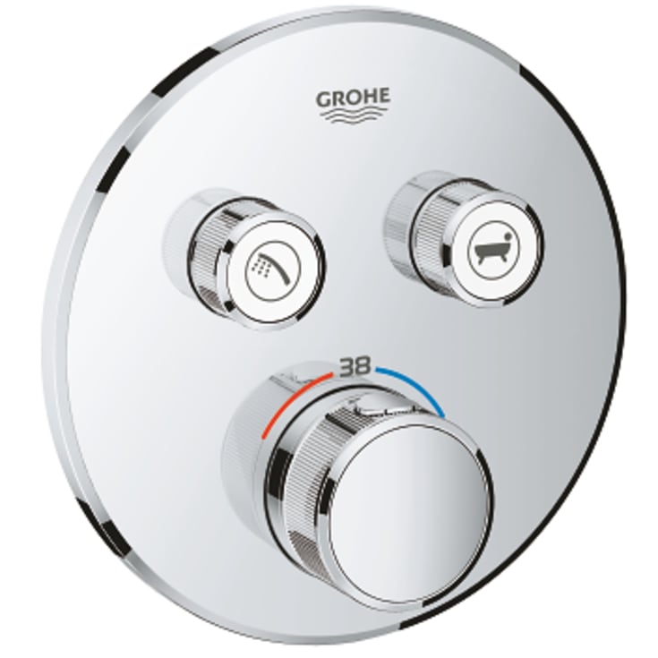 Grohe Grohtherm SmartControl brusearmatur, krom