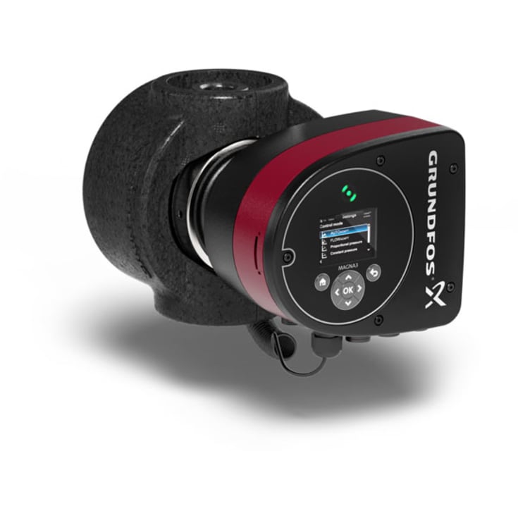 Grundfos Magna3 32-60 cirkulationspump 180 mm, värme
