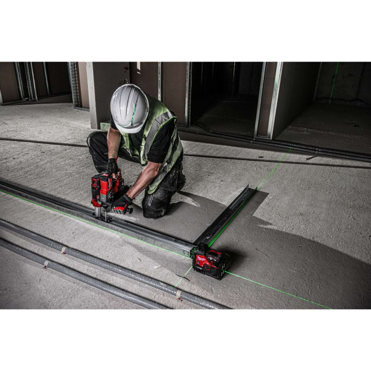 Milwaukee M12 3PL-0C krydslaser, u. batteri