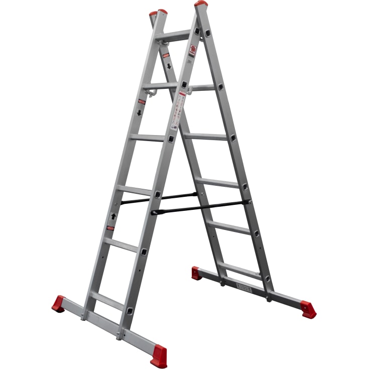 Jumbo stige-stillads 3i1, enkeltstige, wienerstige eller stillads