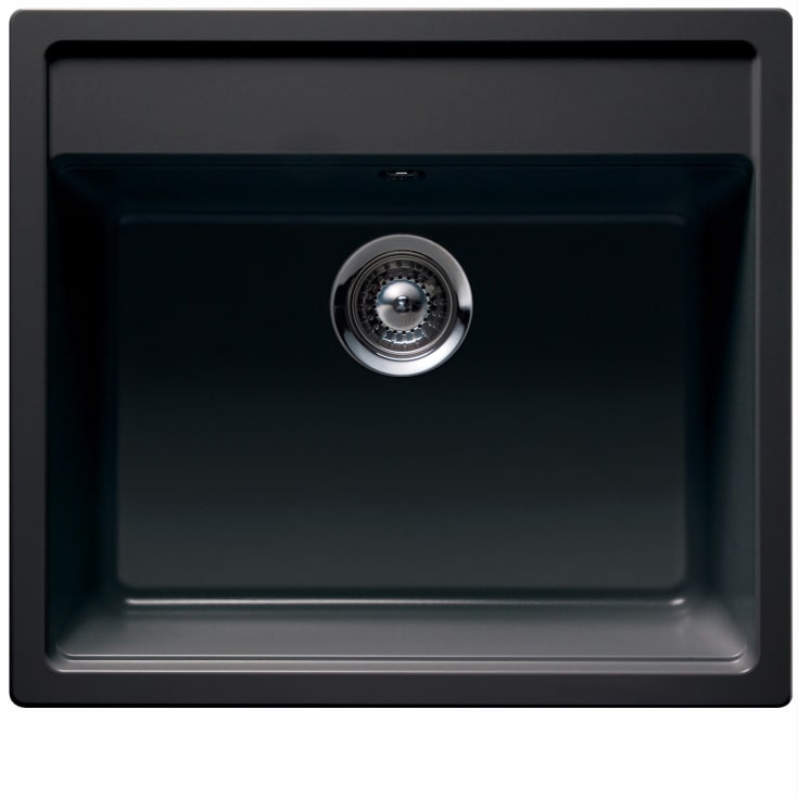 Intra Nemo N100-0 køkkenvask, 57x51 cm, sort