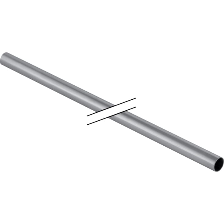 6 meter Geberit Mapress rustfrit rør t/brugsvand, 76 mm