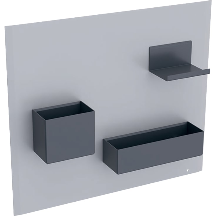 Geberit magnettavla, 44,9x38,8 cm, grå