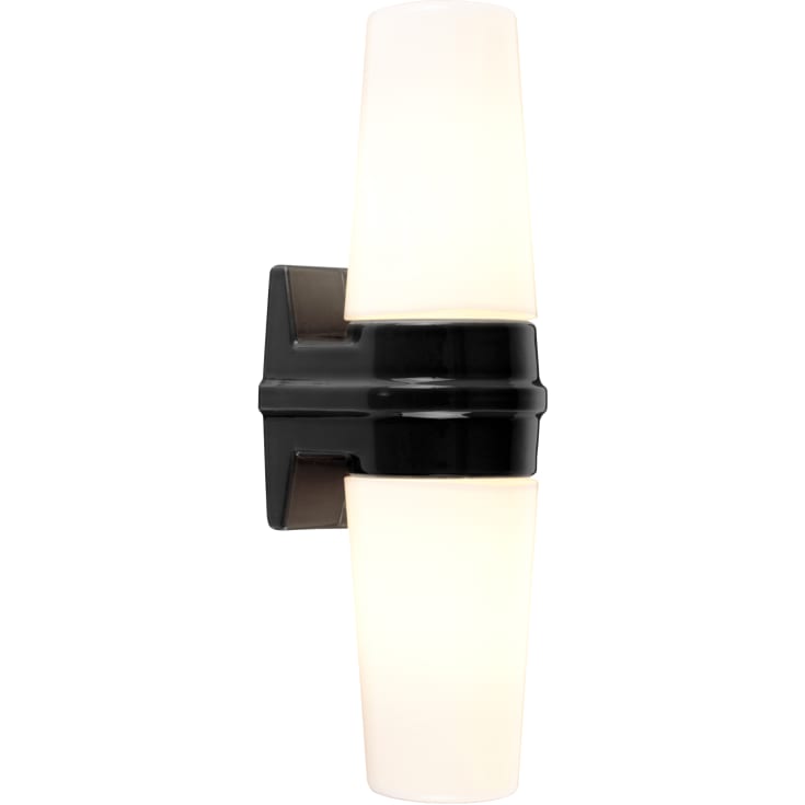 Ifö Electric Bernadotte væglampe, sort