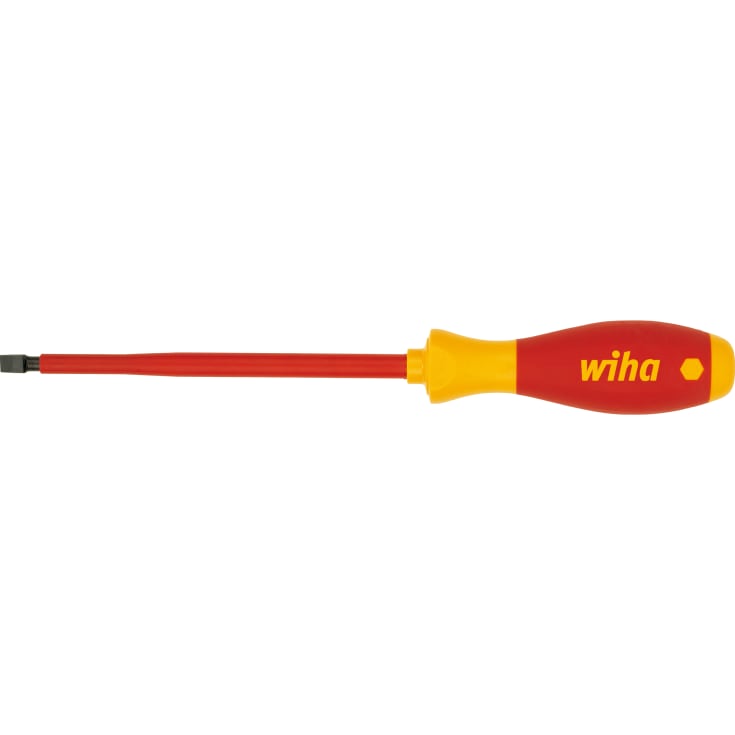 Wiha SoftFinish skruvmejsel, 2,5x75 mm, 1000 V