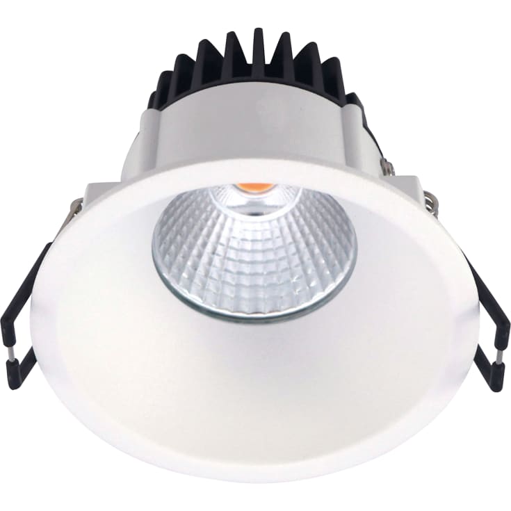 Nordtronic Velia downlight, matt vit, 4000K