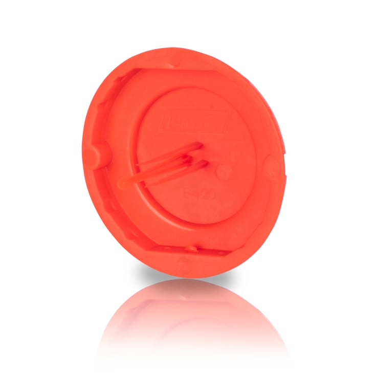 F-Tronic Eurobox, signaldeksel, Ø68mm, rød