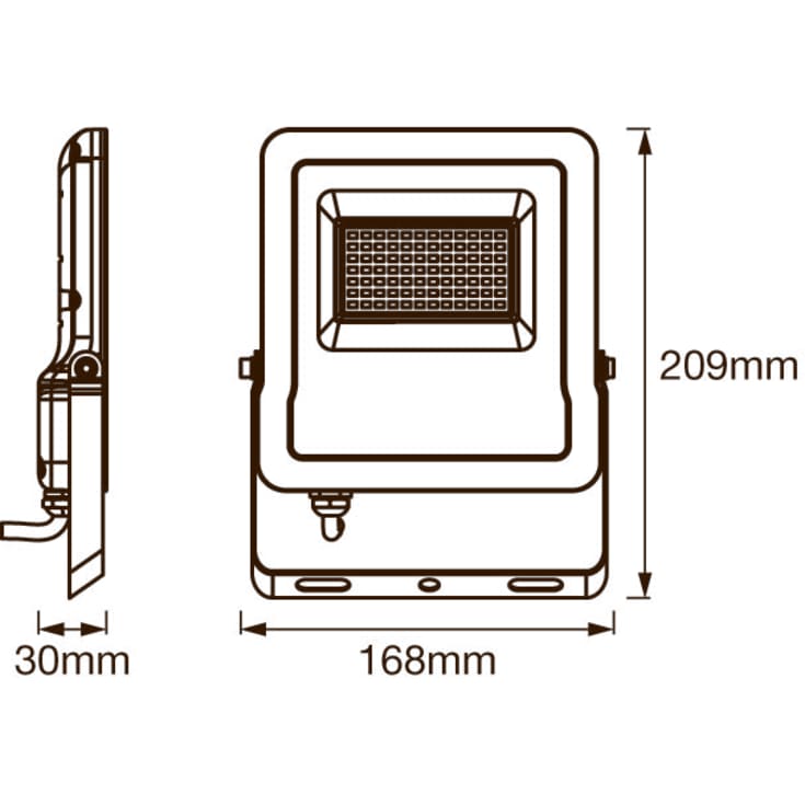 Ledvance Smart+ Wifi projektør - farveskift + hvid - 30W