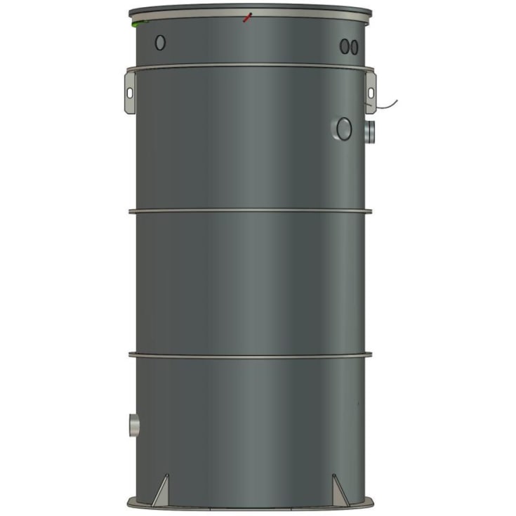 Biokube Venus Deep 1850 1180 x 2200 mm minirenseanlæg, 5PE, SO