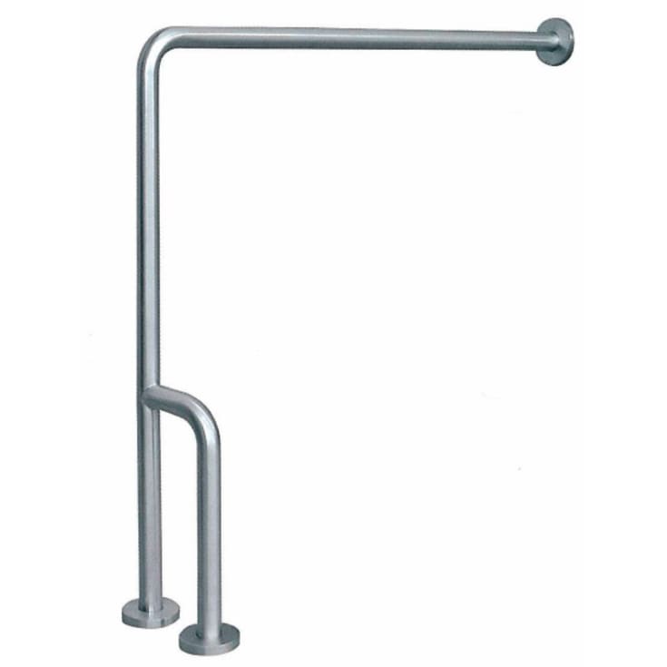 Intra armstöd, vänster, rostfritt stål