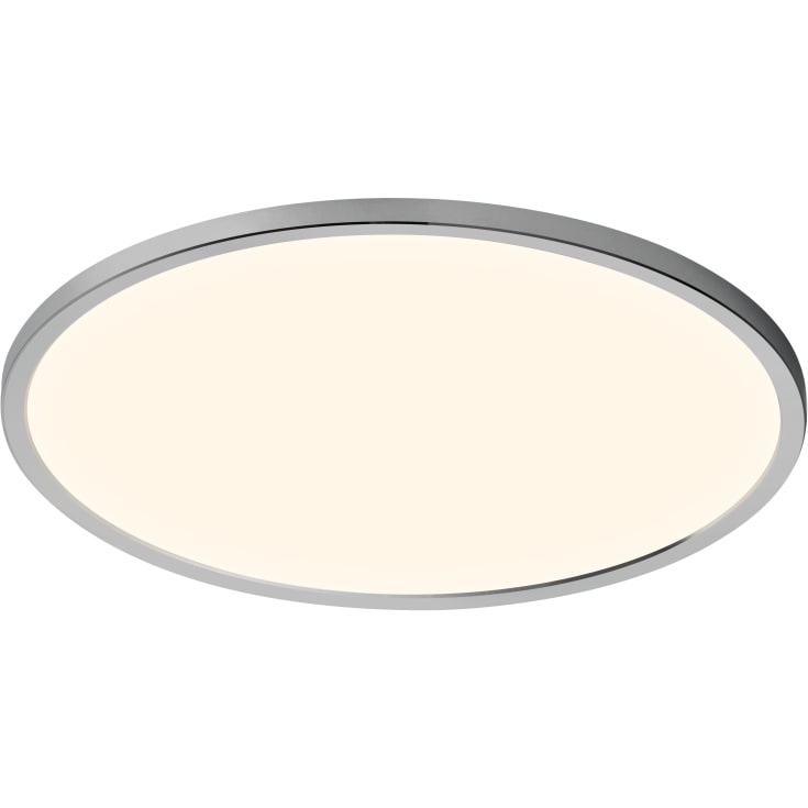Nordlux Oja taklampe, 3-trinns dim, krom, Ø42 cm