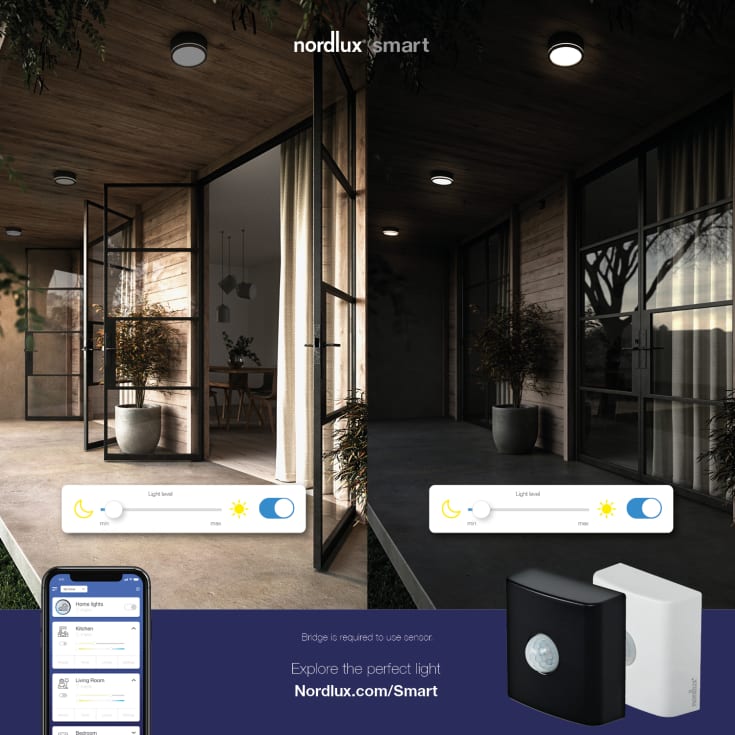 Nordlux Smart rörelsesensor, svart