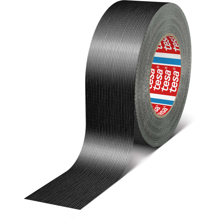 Tesa 4662 gaffateip, svart, 48 mm, 50 meter