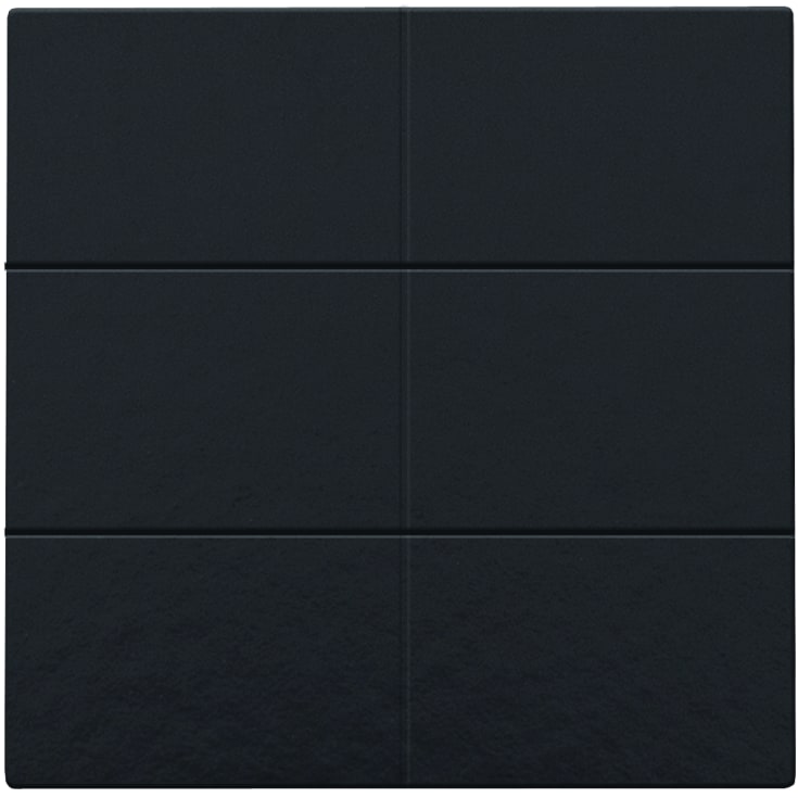 6-tryk, Bakelite® piano black coated, NHC