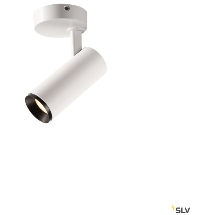 SLV Numinos S påbygningsspot, hvid
