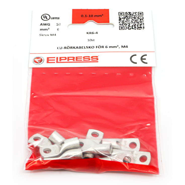 Rørkabelsko CU KR6-4-CP (10 stk pose)