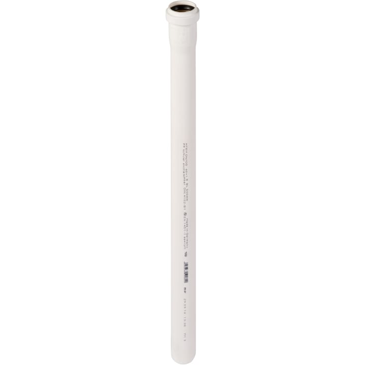 Ostendorf avløpsrør, Ø40 mm, 500 mm, plast, hvitt