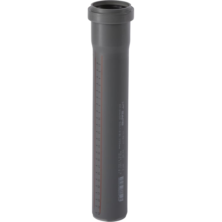 Ostendorf 50mm afløbsrør PP grå, 250mm