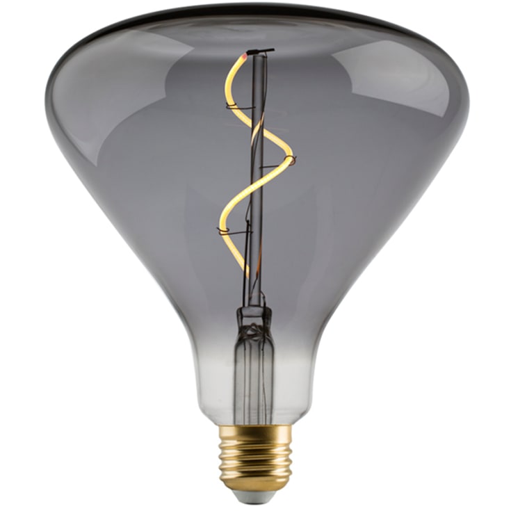 E3Light Led Vintage BR140 E27 C922 70lm Spiral 15H dæmpbar røg