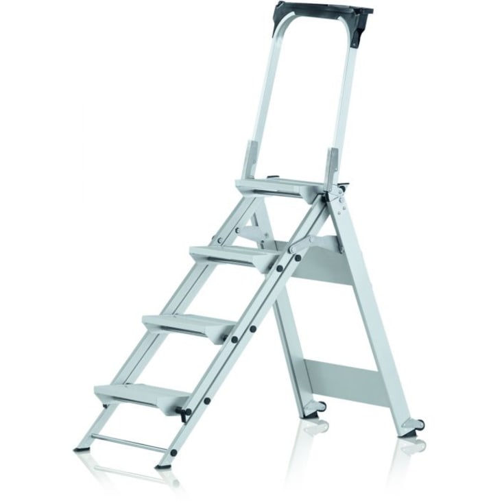 Zarges Plazastep P trappestige med bøjle med 3 trin, 66cm