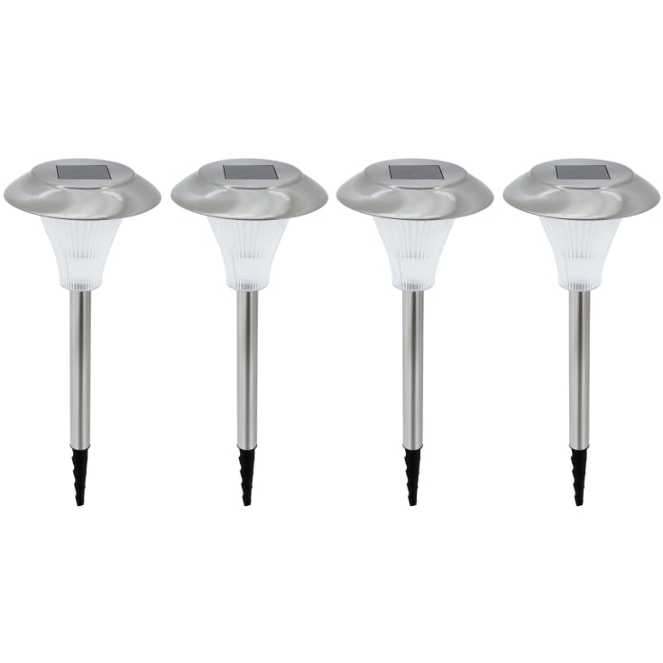 Eglo trädgårdslampa solcell, 4 st